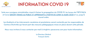 Réunion d'information Formation CAFDES - en visioconférence @ En ligne