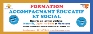 Réunion d'information Préformation et Formation Accompagnant Educatif et Social- en visioconférence @ En ligne